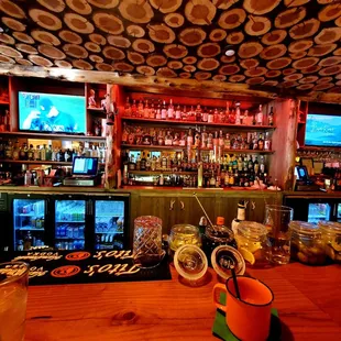 The bar