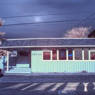 The Cabin in color infrared.