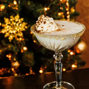 Naughty Nog- Holiday Menu