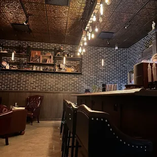 Inside the speakeasy