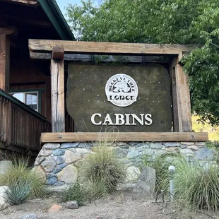 The Cabins.