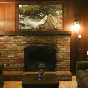 Forest Cabin living room