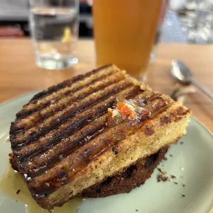 Grilled Cornbread