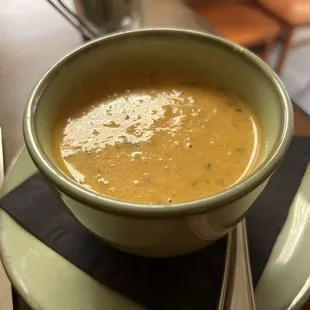 Tomato basil soup (cup)