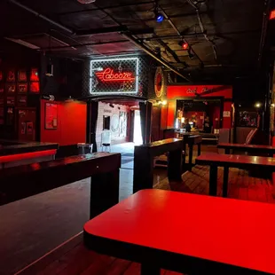 the interior of a restaurant