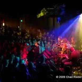 a show in the main room