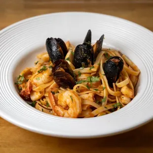 Seafood pasta