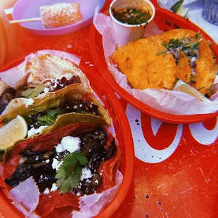 Huitlacoche Tacos