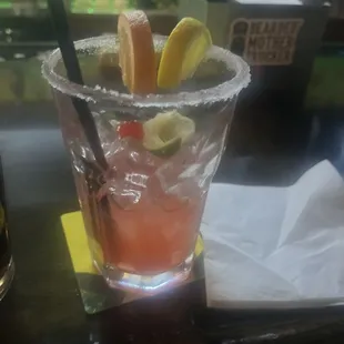 Strawberry Hennessy!