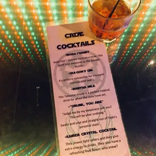 Star Wars themed drinks?! Yes, please!