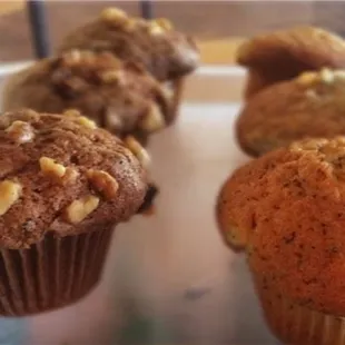 Moist and delicious muffins.