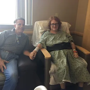 These are tears of joy after having back surgery!!