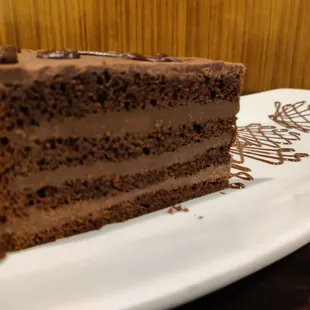 Chocolate truffle torte