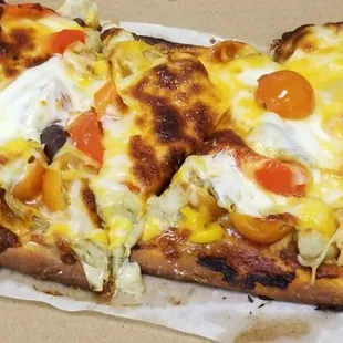 Vegetarian Flatbread Pizza