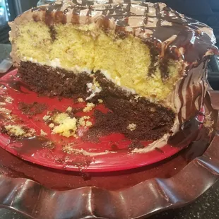 Boston Cream Cake!!!