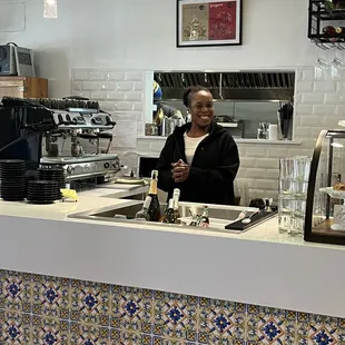 Such a friendly cashier