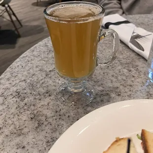 Hot cider drink