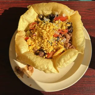 Home style taco salad