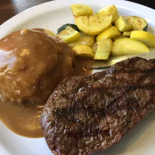 8oz of soft and tasty rib eye