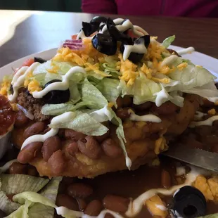 Indian taco is so authentic!