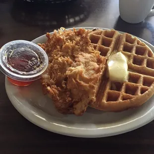 Chicken &amp; waffles