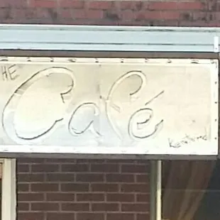 a sign on the side of a building