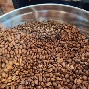 Freshly roasted coffee