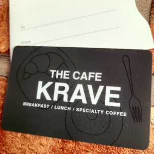 giftcard available