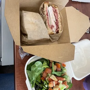 Turkey Cranberry Sandwich