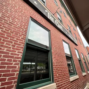 the outside of the building