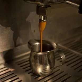 Try the espresso - gorgeous golden crema