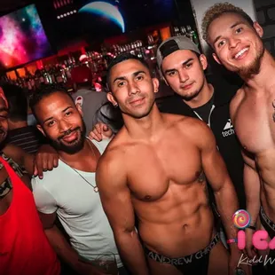 Gogo dancers at The Cafe.
