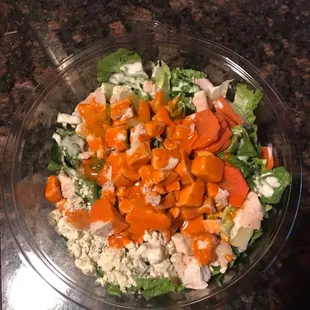 Hot Buffalo Chicken Salad