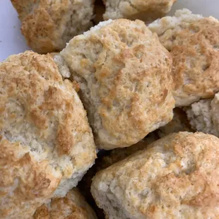 Mmm, those from scratch buttermilk biscuits!!