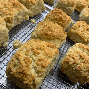 From scratch, buttermilk biscuits, made in house every Friday and Saturday.