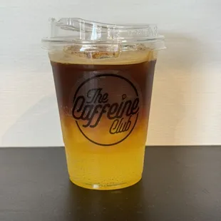 Peach Espresso Tonic