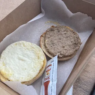 Turkey Sausage Egg Muffin