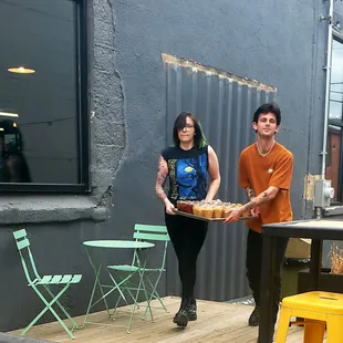 Here comes the 1st round at Blip.