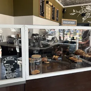 Bagels and baked goods