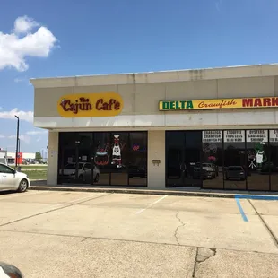 Entrance to the restaurant.