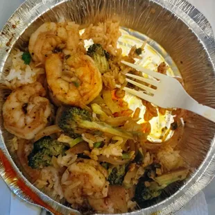 Shrimp bowl
