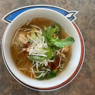 a bowl of soup