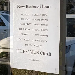 Business hours