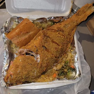 Fried Snapper