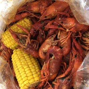 Crawfish &amp; Corn on cob