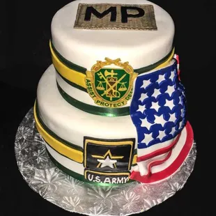 a us army cake
