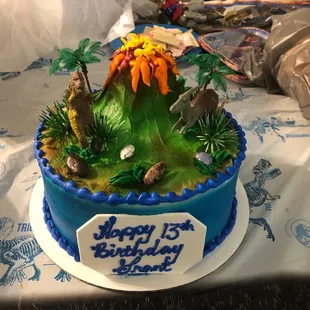 I gave the person who answered the phone a basic idea of what would make my son happy and the decorator went above and beyond. Thank you!