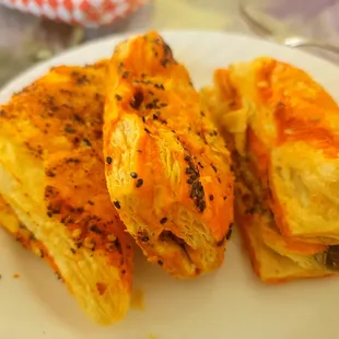Various Puffs - 4/5 
 Really good especially the puff pastry part of it - reminds you of ones from India