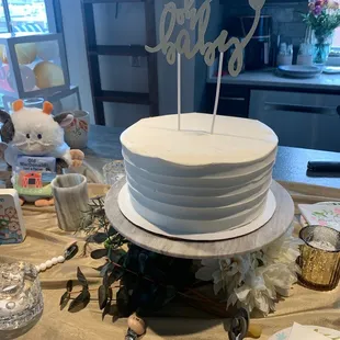 a cake on a table