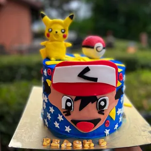 Pokemon birthday cake